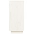 Mesa consola de madera maciza de pino blanco 60x34x75