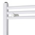 Radiador toallero de baño con rieles curvados 500 x 764
