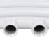 Radiador toallero de baño con rieles curvados 500 x 764
