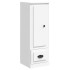 Aparador alto madera contrachapada blanco 36x35,5x103,5