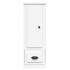 Aparador alto madera contrachapada blanco 36x35,5x103,5