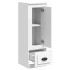 Aparador alto madera contrachapada blanco 36x35,5x103,5