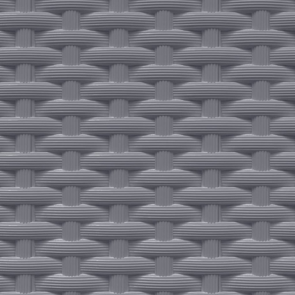 Jardineras 4 uds polipropileno azul gris 30x30x37