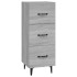 Aparador madera de ingeniería gris Sonoma 34,5x34x90