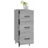 Aparador madera de ingeniería gris Sonoma 34,5x34x90