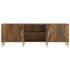 Mueble de TV madera contrachapada roble ahumado 150x30x30