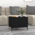 Mesa de centro madera contrachapada negro 60x44,5x45