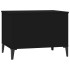 Mesa de centro madera contrachapada negro 60x44,5x45