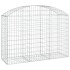 Cesta gaviones forma arco hierro galvanizado 150x50x100/120