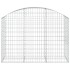 Cesta gaviones forma arco hierro galvanizado 150x50x100/120