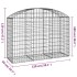 Cesta gaviones forma arco hierro galvanizado 150x50x100/120