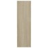 Zapateros de pared 4 uds contrachapada roble Sonoma 60x18x60