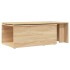Mesa de centro madera contrachapada color roble 150x50x35