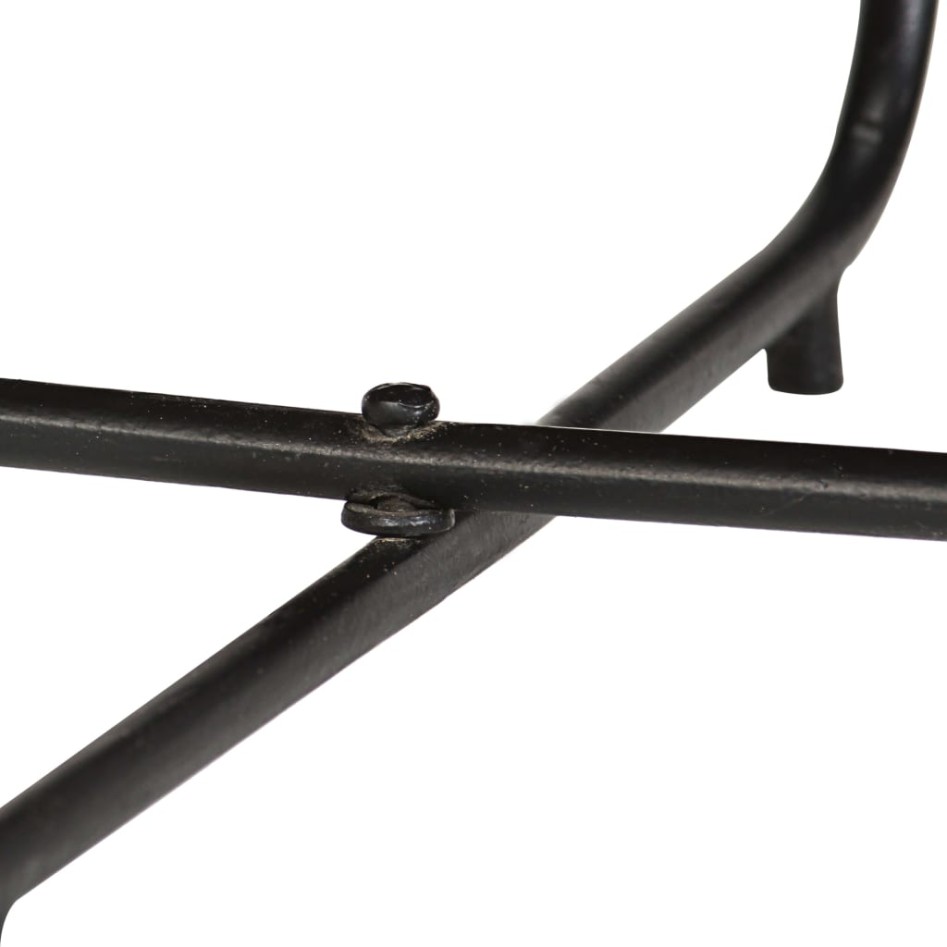 Set de mesas de centro 2 uds madera maciza de sheesham 60x35