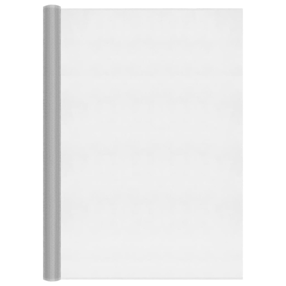 Malla mosquitera de aluminio plateada 112x2000