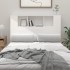 Mueble cabecero blanco brillante 120x18,5x102,5
