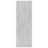 Zapatero de madera contrachapada gris hormigón 54x34x100,5