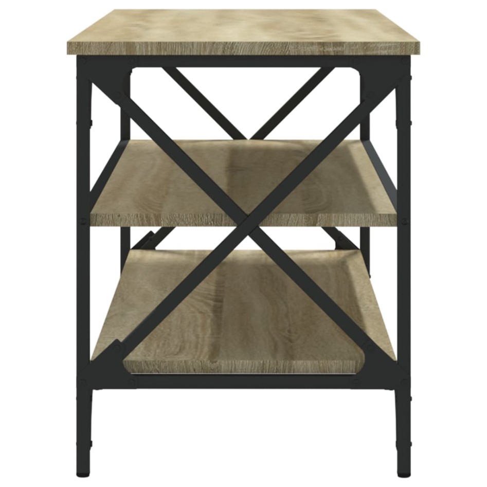 Mueble para TV madera contrachapada roble Sonoma 100x40x50