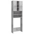 Armario de lavadora gris hormigón 64x25,5x190