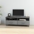 Mueble de TV HAMAR madera maciza pino gris oscuro 106x40x40