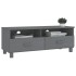 Mueble de TV HAMAR madera maciza pino gris oscuro 106x40x40