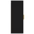 Armario de pared madera de ingeniería negro 34,5x34x90
