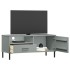 Mueble de TV con patas de metal OSLO madera maciza pino