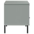 Mueble de TV con patas de metal OSLO madera maciza pino