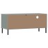 Mueble de TV con patas de metal OSLO madera maciza pino