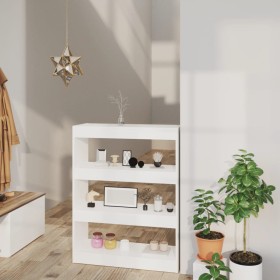 Estantería/divisor madera contrachapada blanco 80x30x103