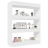 Estantería/divisor madera contrachapada blanco 80x30x103