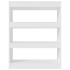 Estantería/divisor madera contrachapada blanco 80x30x103
