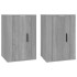 Muebles para TV de pared 2 uds gris Sonoma 40x34,5x60