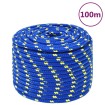 Cuerda de barco polipropileno azul 14 mm 100 m