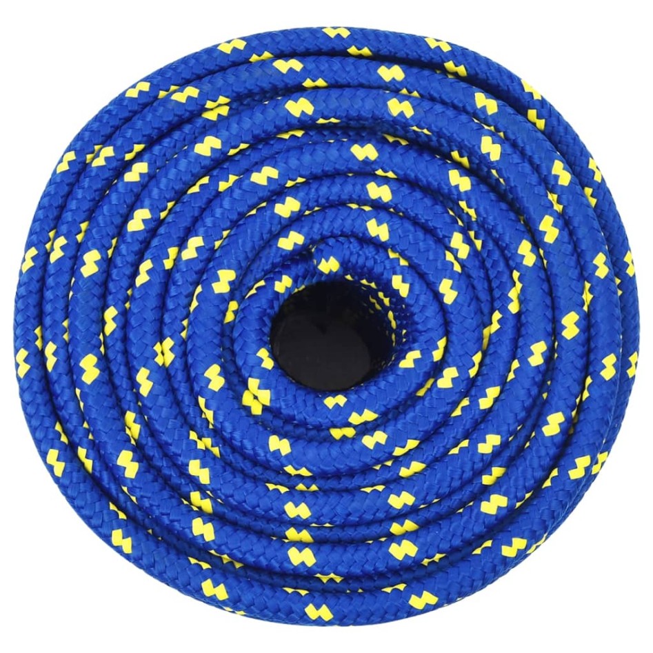 Cuerda de barco polipropileno azul 14 mm 100