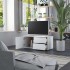 Mueble para TV madera contrachapada blanco 80x34x36