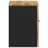 Armario de baño de pared madera maciza de mango 38x33x48