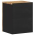 Armario de baño de pared madera maciza de mango 38x33x48