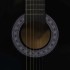 Set de guitarra clásica para principiantes 8 pzas negra 3/4