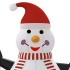 Muñeco de nieve inflable con LEDs 300