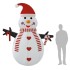 Muñeco de nieve inflable con LEDs 300