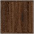 Muebles para TV de pared 2 uds roble marrón 40x34,5x40