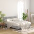 Cabecero de cama madera contrachapada gris 160x1,5x80