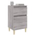 Mesitas de noche 2 uds color gris Sonoma 40x35x70