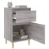 Mesitas de noche 2 uds color gris Sonoma 40x35x70