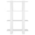 Estantería/divisor de espacios blanco 80x30x123,5