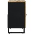 Mueble de lavabo madera mango y madera ingeniería 62x33x58