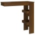 Mesa de bar de pared contrachapada roble marrón