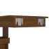 Mesa de bar de pared contrachapada roble marrón