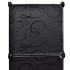 vidaXl Armario modular 9 compartimentos negro y blanco 109x36,5x143